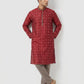 Sanman Ethnix By Raymond Orange Kurta