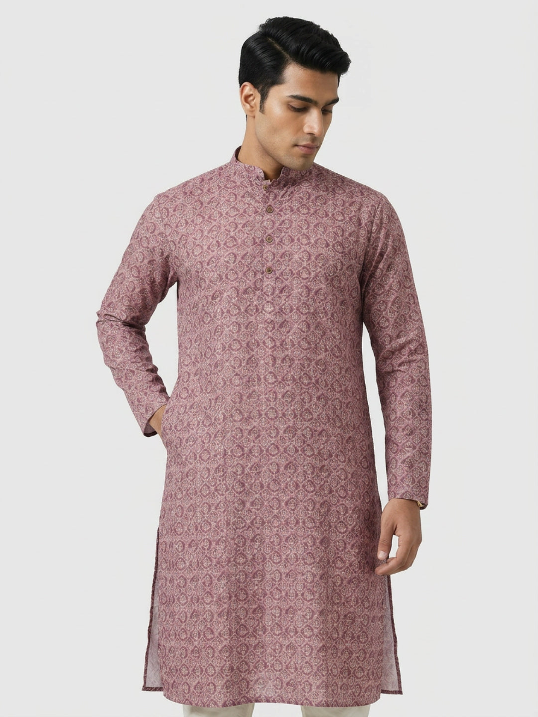 Ethnix By Raymond Violet Kurta