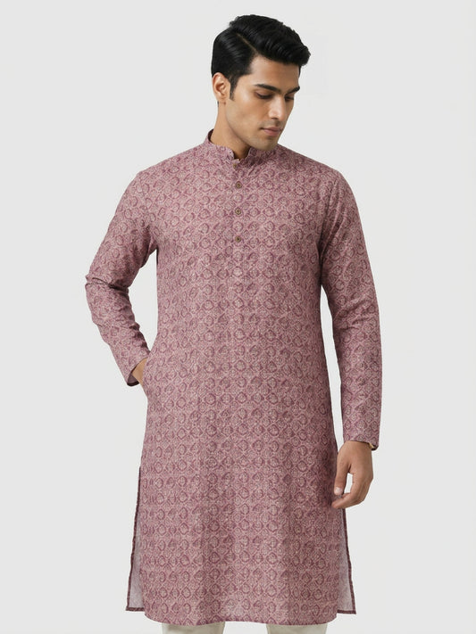 Ethnix By Raymond Violet Kurta