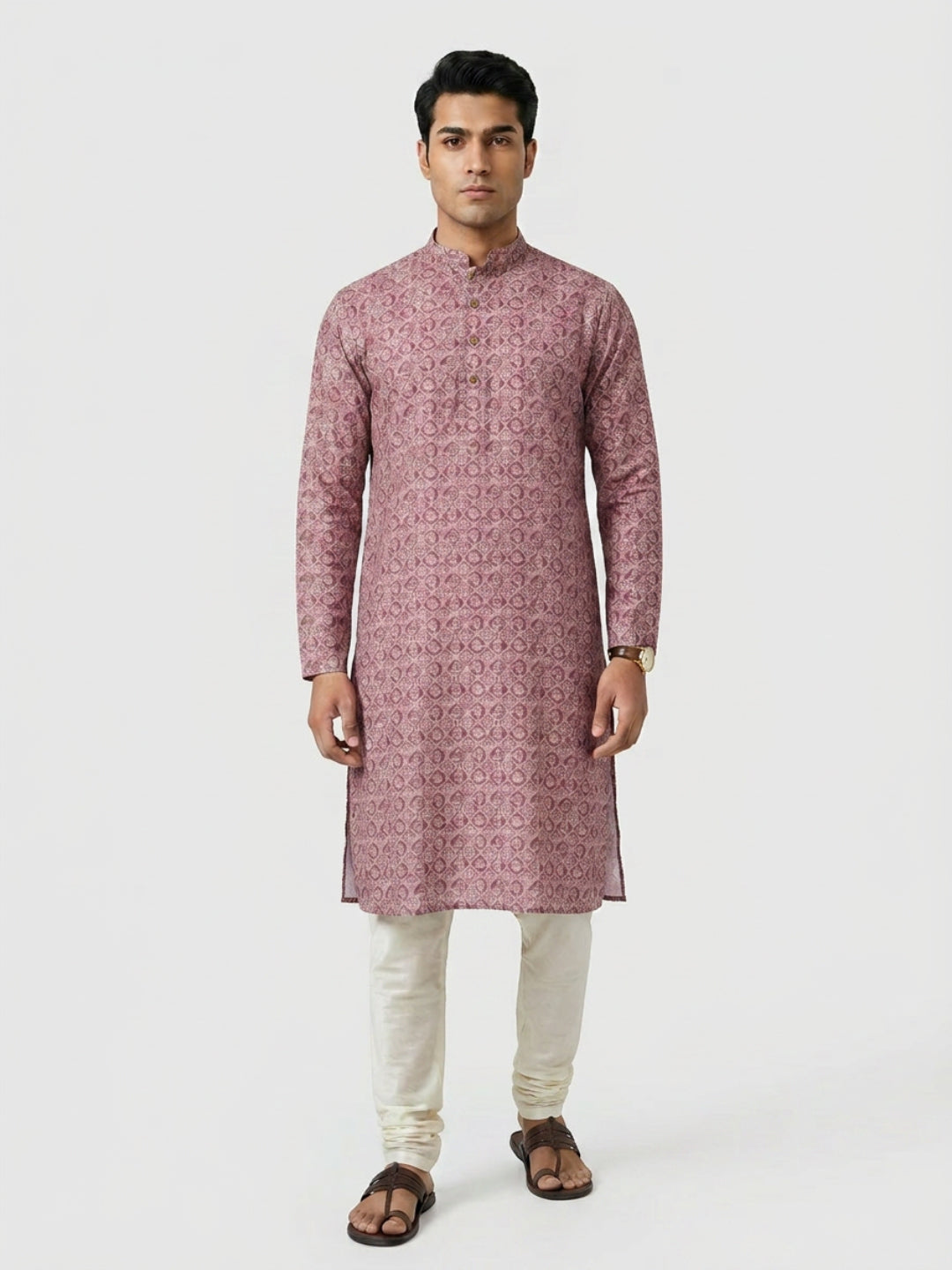 Ethnix By Raymond Violet Kurta
