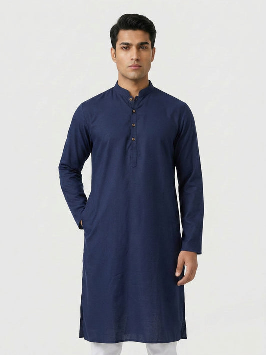 Ethnix By Raymond Blue Kurta