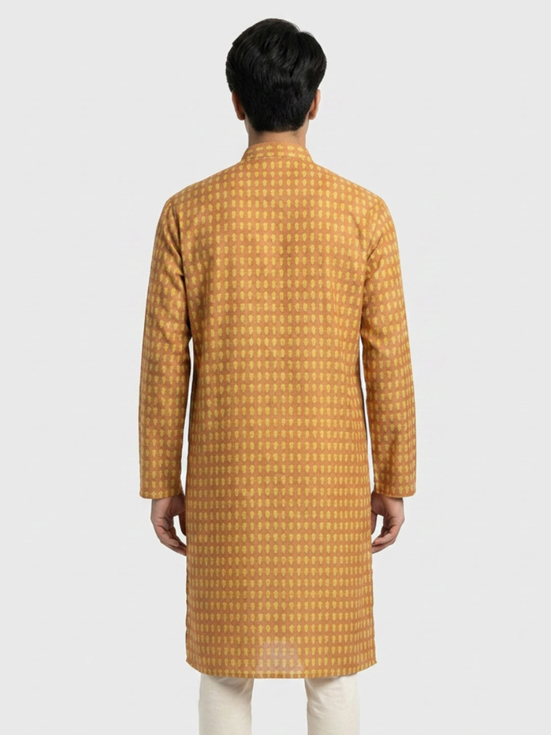 Ethnix By Raymond Yellow Kurta