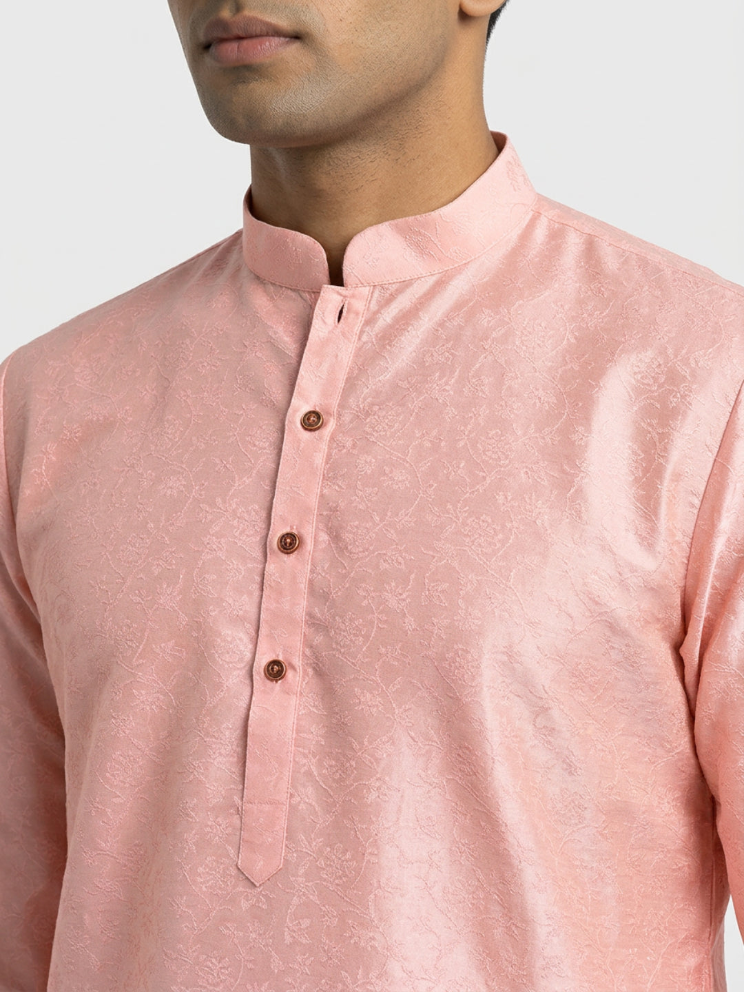 Ethnix By Raymond Pink Kurta