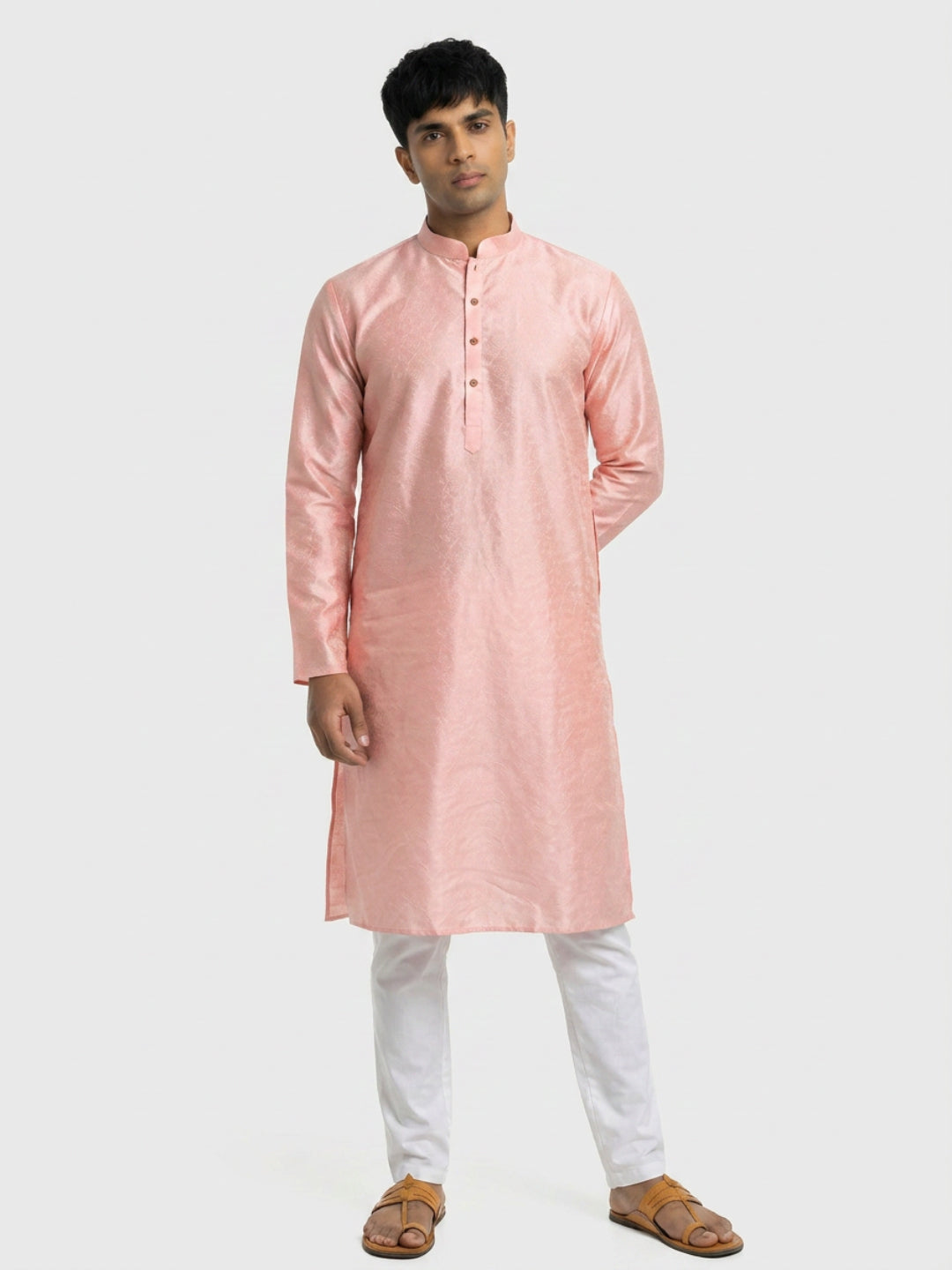 Ethnix By Raymond Pink Kurta