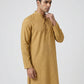 Ethnix By Raymond Yellow Kurta