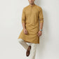 Ethnix By Raymond Yellow Kurta