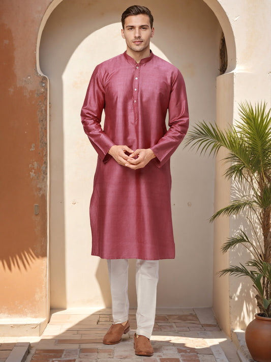 Ethnix by Raymond Purple Kurta