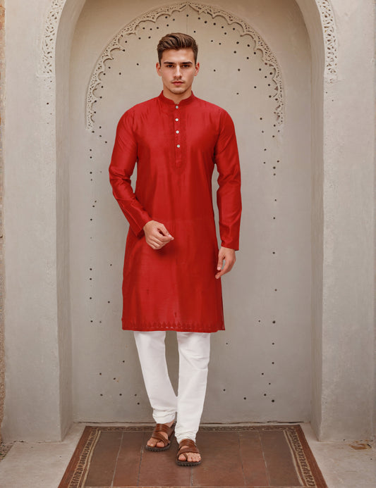 Ethnix by Raymond Maroon Kurta