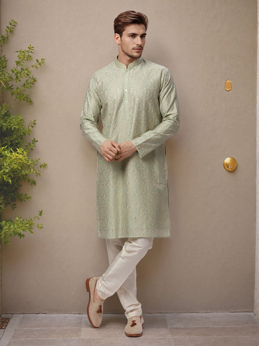 Ethnix by Raymond Blue Kurta