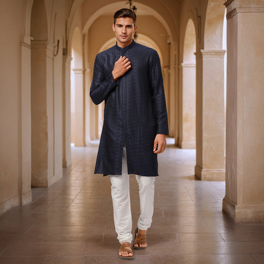 Ethnix Blue Kurta Chudidar