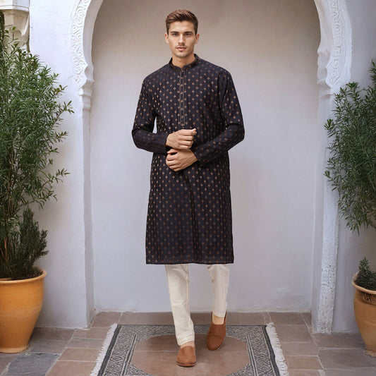 Ethnix Blue Kurta Chudidar