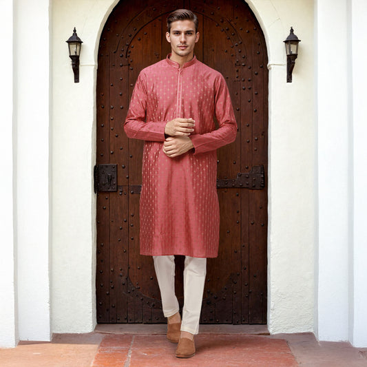 Ethnix Marron Kurta Chudidar