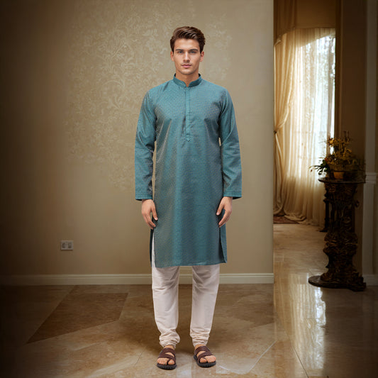 Ethnix Green Kurta Chudidar