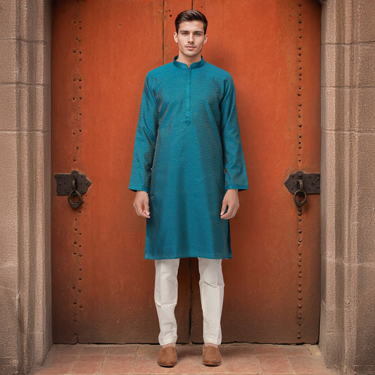 Ethnix White Kurta Chudidar