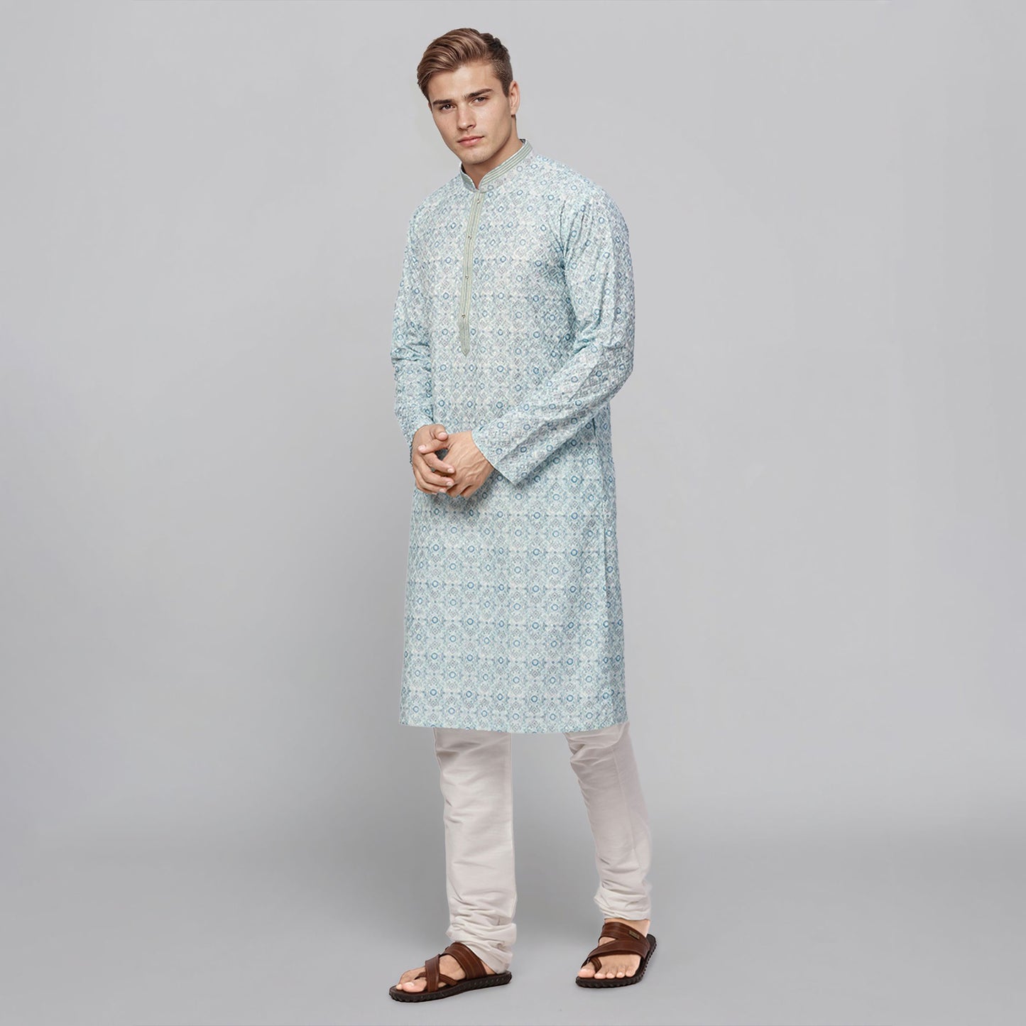 Ethnix Blue Kurta Chudidar