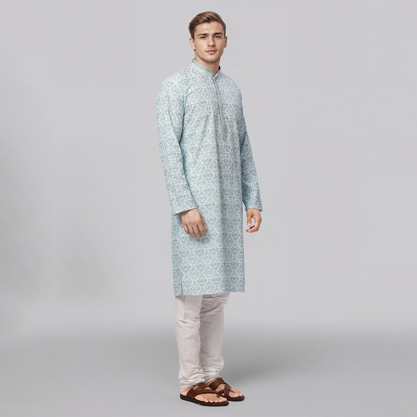Ethnix Blue Kurta Chudidar