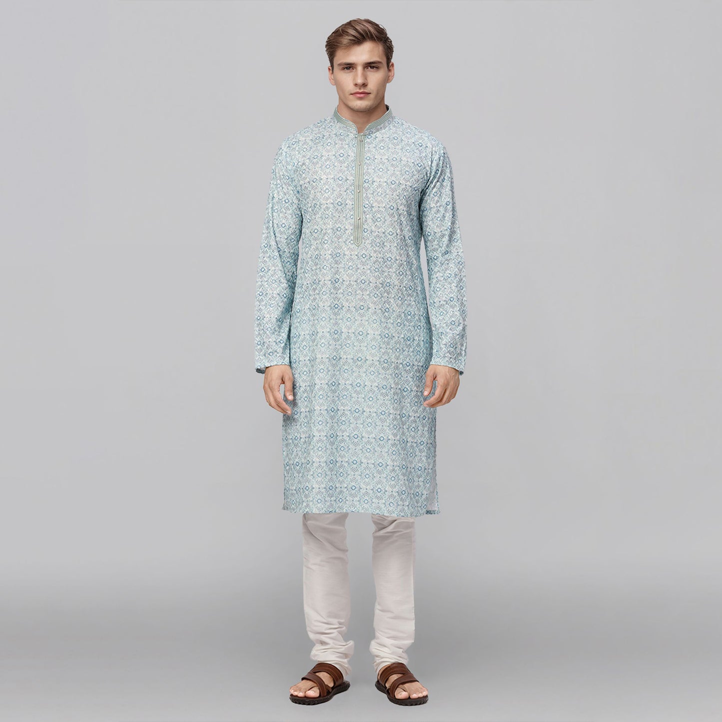 Ethnix Blue Kurta Chudidar