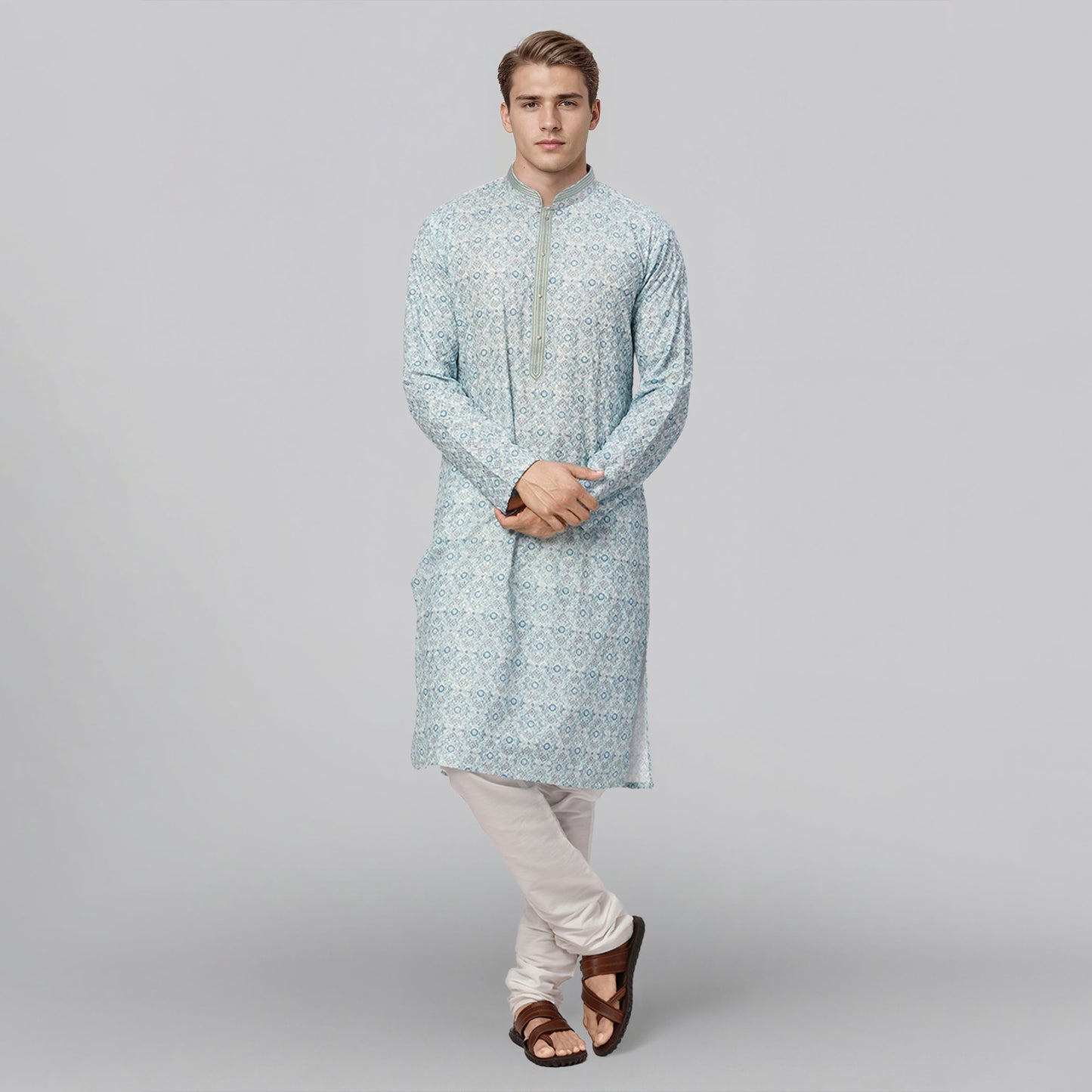 Ethnix Blue Kurta Chudidar