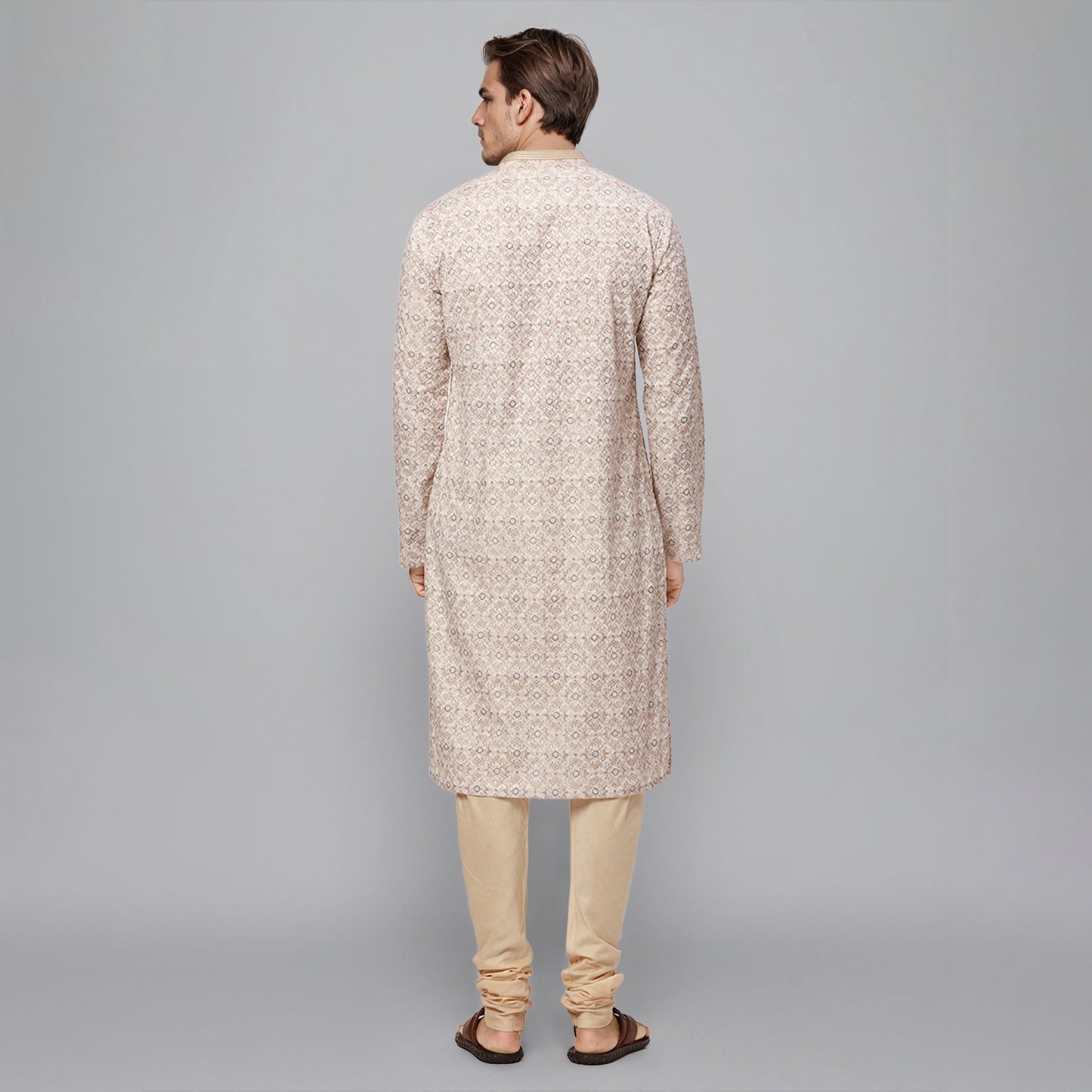 Ethnix Brown Kurta Chudidar