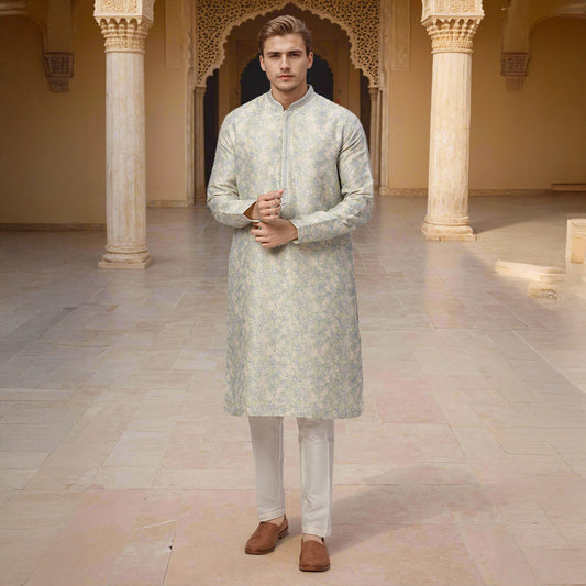 Ethnix Green Kurta Chudidar