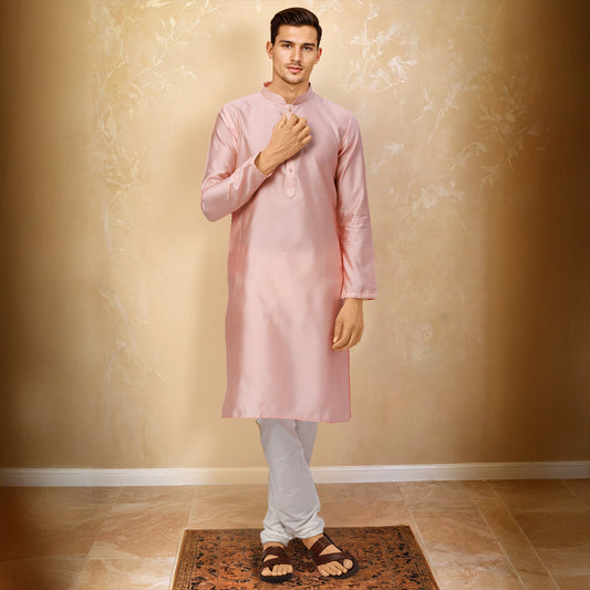 Ethnix Pink Kurta Chudidar