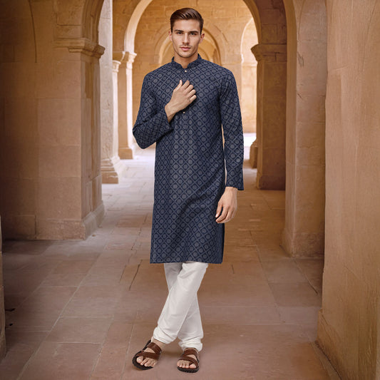 Ethnix Blue Kurta Chudidar