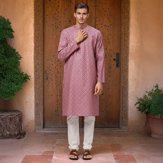 Ethnix Purple Kurta Chudidar