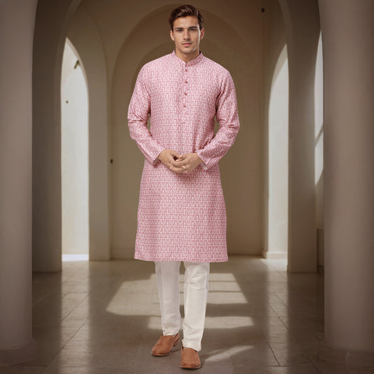 Ethnix Pink Kurta Chudidar