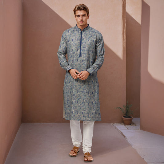 Ethnix Blue Kurta Chudidar