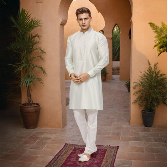 Ethnix Green Kurta Chudidar