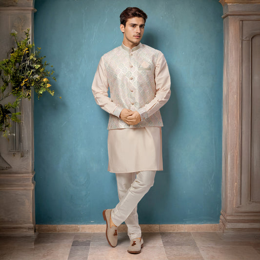 Ethnix Pink Kurta Chudidar