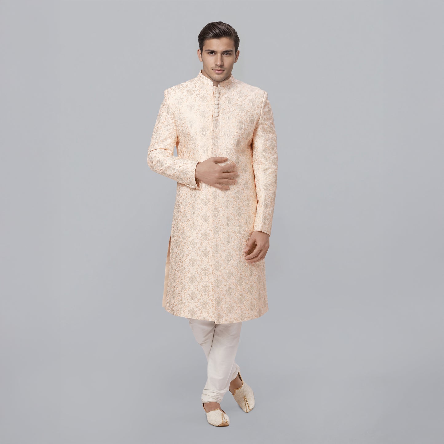 Ethnix Pink Sherwani