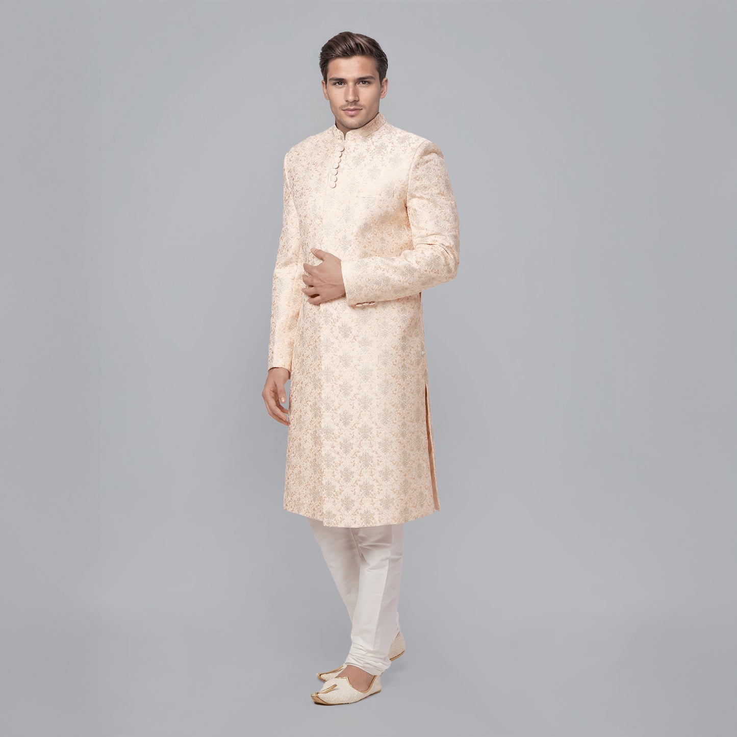 Ethnix Pink Sherwani