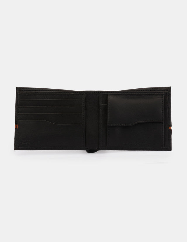 Raymond Black Leather Wallet