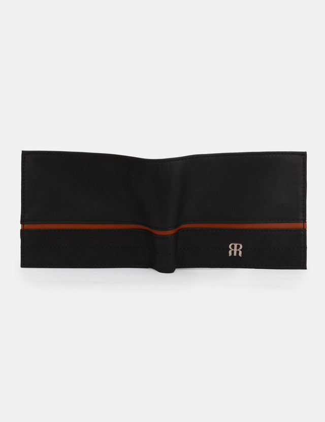 Raymond Black Leather Wallet