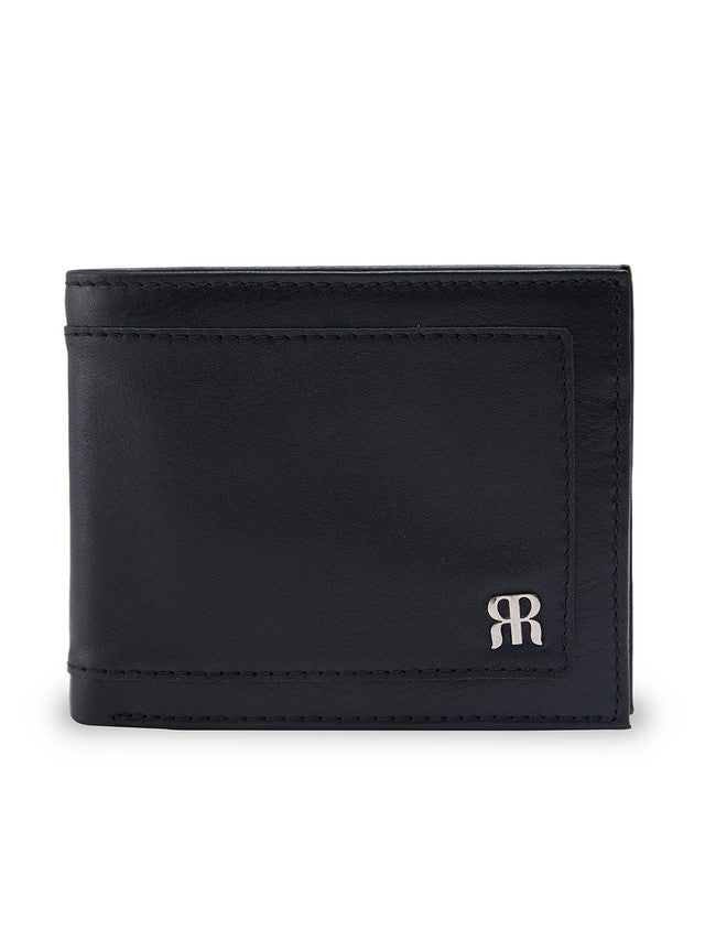 Raymond Black Leather Wallet