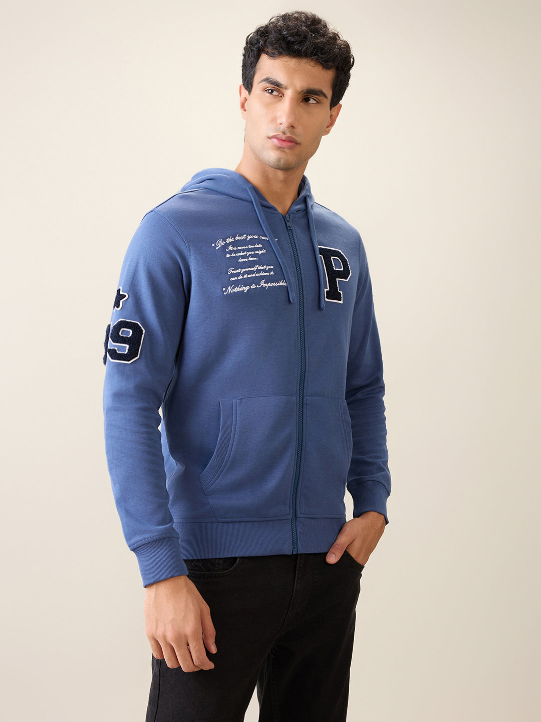Parx Blue Sweatshirt