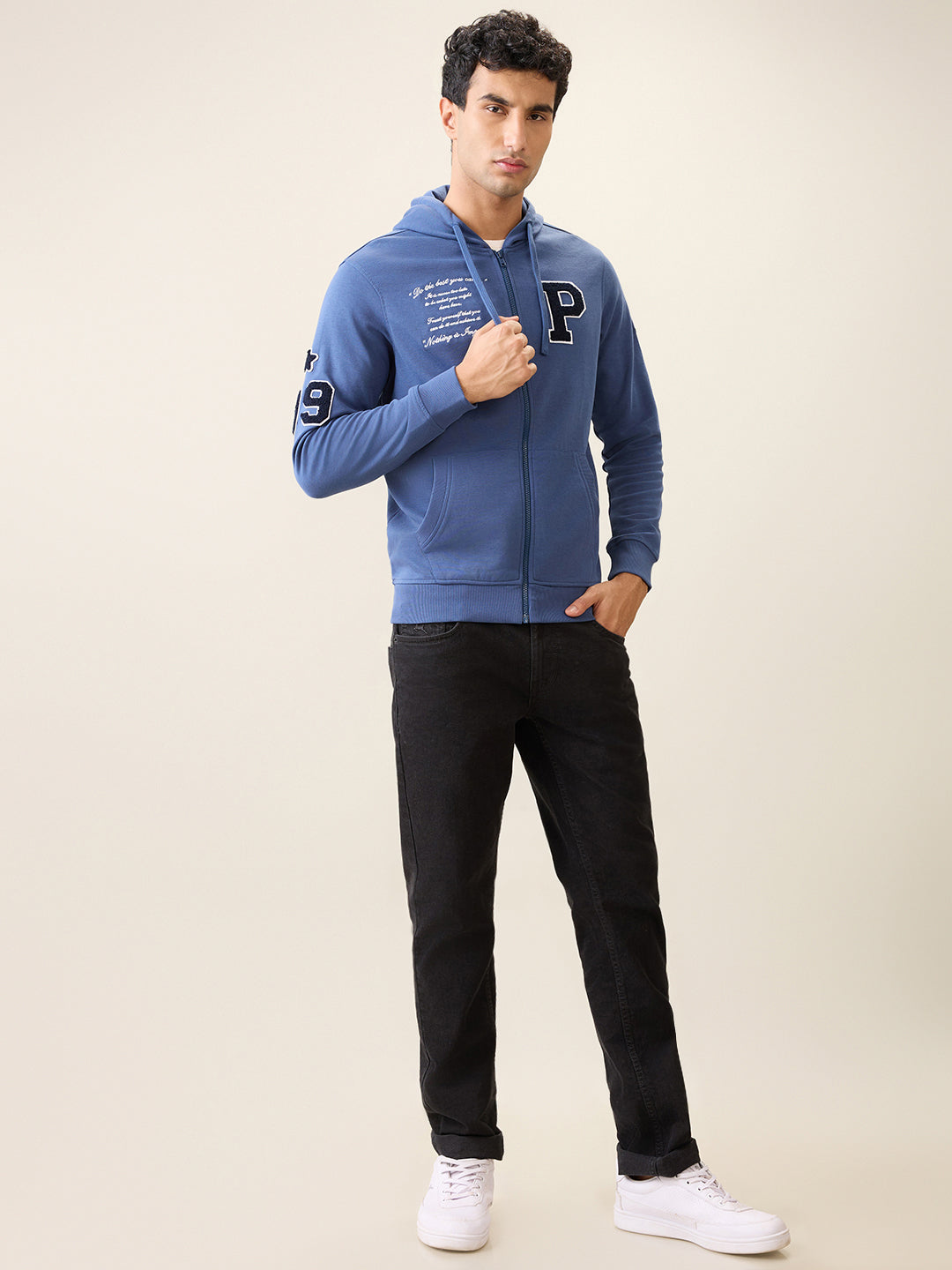 Parx Blue Sweatshirt
