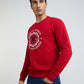 Men Regular Fit Grey Sweatshirt