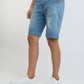 Parx Men Blue Solid Regular Fit Shorts