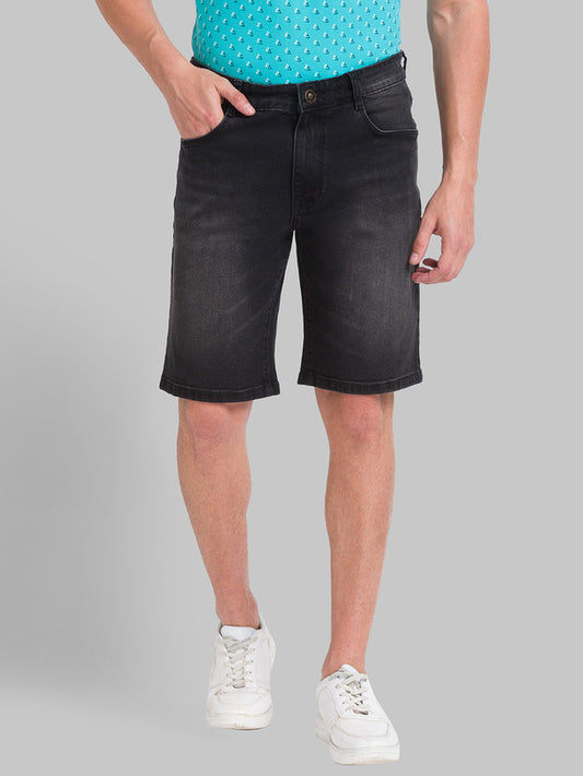 Parx Black Shorts