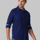 Parx Blue Casual Shirt 