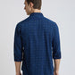 Men Contemporary Fit Dark Blue Shirt