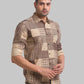 Parx Brown Casual Shirt