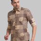 Parx Brown Casual Shirt