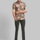 Parx Brown Casual Shirt