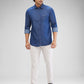 Parx Blue Casual Shirt 