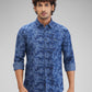 Parx Blue Casual Shirt 