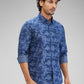 Parx Blue Casual Shirt 