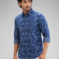 Parx Blue Casual Shirt 